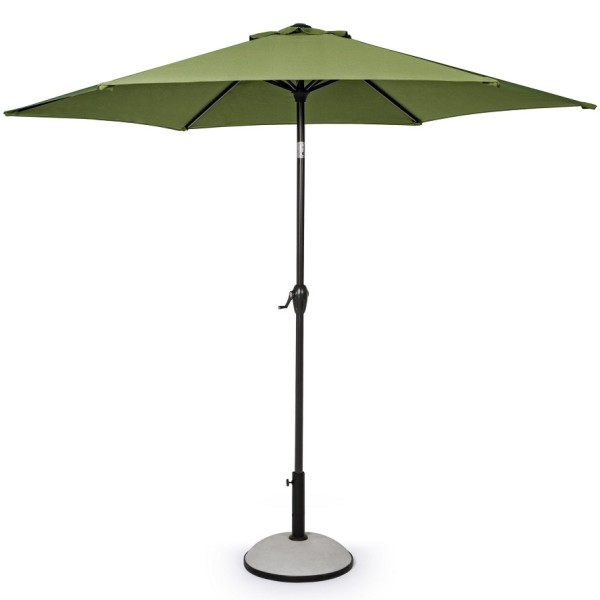 Зонт САЛЕРНО Оливковый солнцезащитный Высота 235 см купить в Сочи