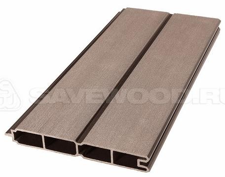 Заборный профиль из ДПК Savewood SW Agger матовый терракот купить в Сочи