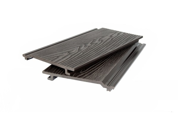 Фасадная доска POLIVAN GROUP 3D фактура дерева DENPASAR тёмно-коричневый купить в Сочи