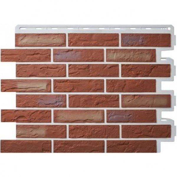 Фасадная панель Альта-Профиль Кирпич Рижский 02 купить в Сочи