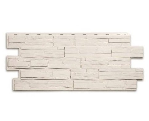 Фасадная панель T-Сайдинг-Альпийская сказка ЭКО-1 Уайт купить в Сочи