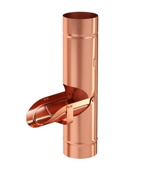 Водосток Aquasistem, система 125x90 - Водосборник медный купить в Сочи