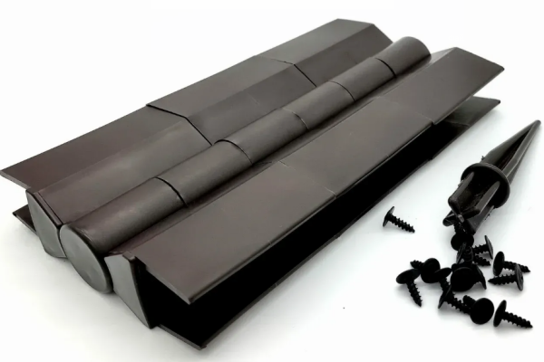 Угловой (стыковочный) шарнир для грядкок ДПК 225мм коричневый купить в Сочи