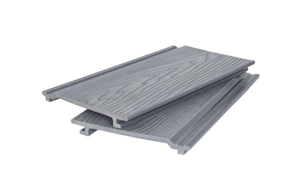 Фасадная доска POLIVAN GROUP 3D фактура дерева DENPASAR серый купить в Сочи