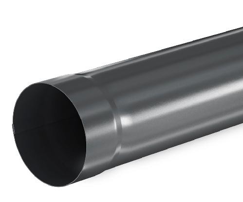 Водосток Aquasistem, система 125x90 - Труба водосточная 3.00м RAL 7024 Тёмно-серый купить в Сочи