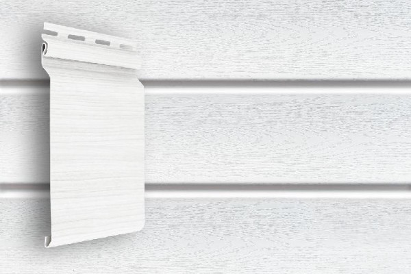 Сайдинг Natural-Брус 3,0 Grand Line Standart белый купить в Сочи