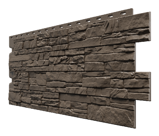 Фасадная панель Docke Алтай - Шоколад купить в Сочи