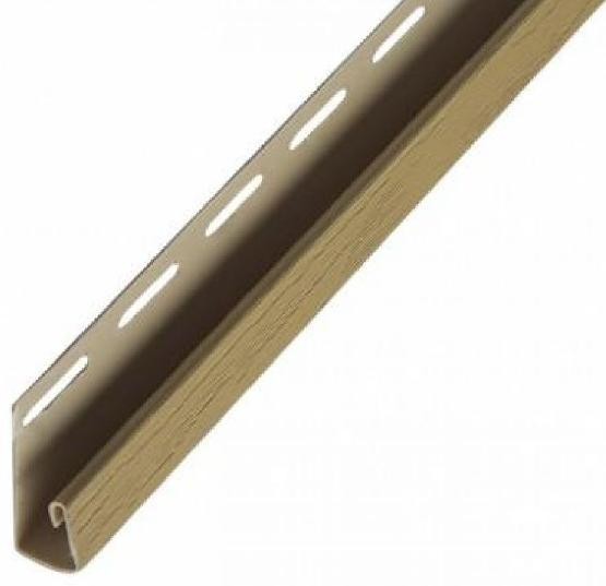 J-профиль Альта-профиль для откоса универсального Альта Декор (отделочные элементы) Песчаный купить в Сочи