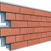 Термопанели Доломит Кирпич 40 мм Красный купить в Сочи