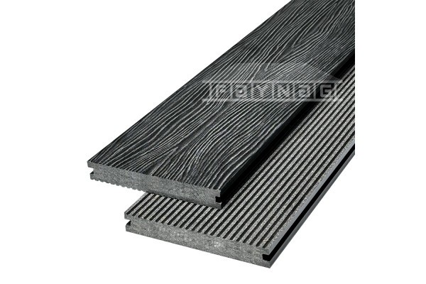 Террасная доска из ДПК Faynag Premium Massive 3D — Кварц купить в Сочи