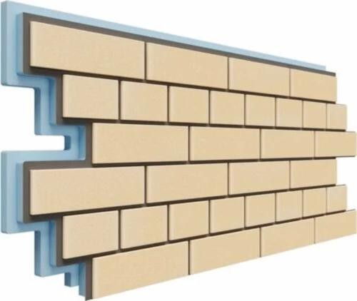 Термопанели Доломит Кирпич 40 мм купить в Сочи