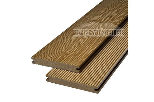 Террасная доска из ДПК Faynag Premium Massive 3D — Орех купить в Сочи