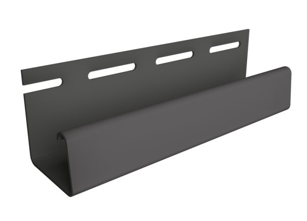 Фасадный J-профиль 30 мм Графитовый купить в Сочи