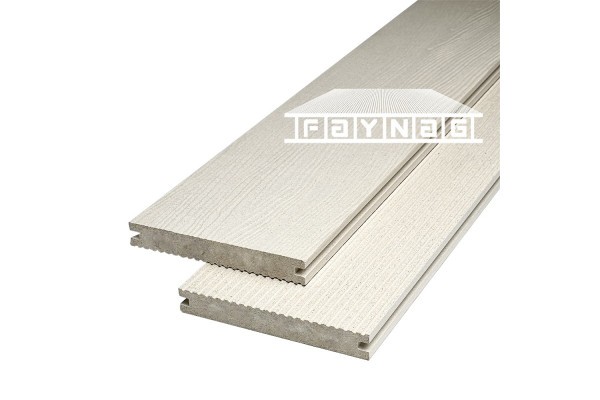 Террасная доска из ДПК Faynag Premium Massive 3D — Слоновая кость купить в Сочи