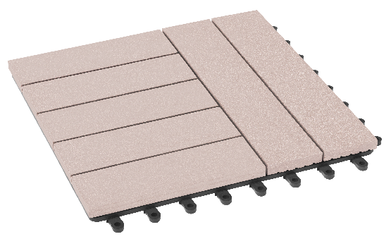 Модульный паркет ДПК GRINDERDECO Комфорт 4 Выбеленный дуб купить в Сочи