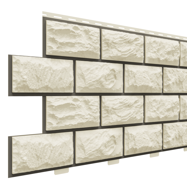 Фасадная панель Доломит, Альпийская горка Слоновая кость купить в Сочи