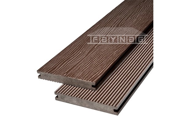 Террасная доска из ДПК Faynag Premium Massive 3D — Шоколад купить в Сочи