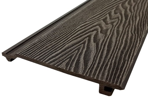 Сайдинг Darvolex 185x19x3000мм, 3D тиснение Венге купить в Сочи