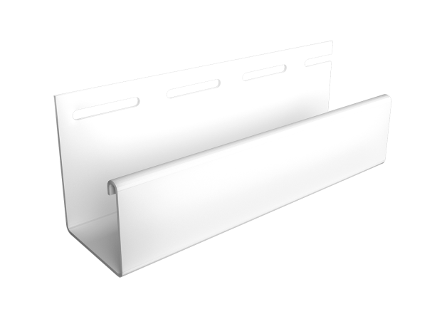 Фасадный J-профиль 30 мм Белый купить в Сочи