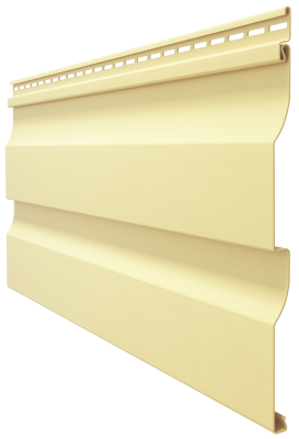 Виниловый сайдинг docke (дёке) - профиль D4,5D, лимон