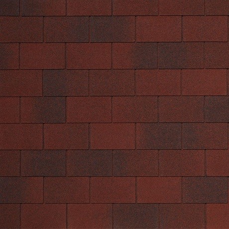 Гибкая черепица Tegola CAPRI rosso 401 купить в Сочи