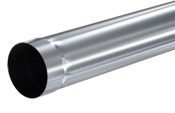 Водосток Aquasistem, Система 125x90 - Соединительная труба 3 метра оцинковка купить в Сочи