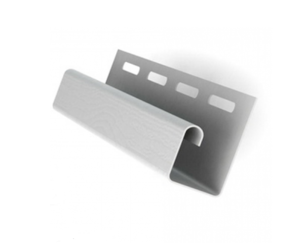 J-профиль для сайдинга, белый купить в Сочи