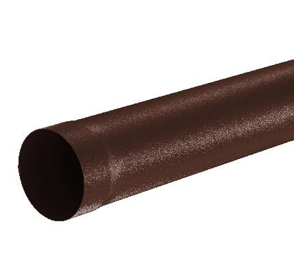 Водосток Aquasistem, Система 150/100 - Труба водосточная 3.00м RAL 8017 Коричневый matt купить в Сочи