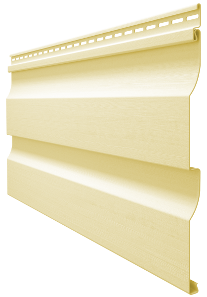 Виниловый сайдинг docke (дёке) - профиль D4,5D, банан купить в Сочи