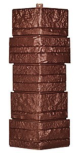 Угол T-Сайдинг-Альпийская Сказка ЭКО-1 Браун купить в Сочи