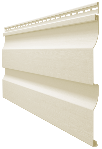 Виниловый сайдинг docke (дёке) - профиль D4,5D, сливки купить в Сочи