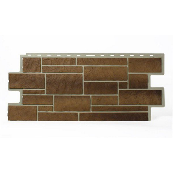 Цокольный сайдинг Tecos ImaBel “Камень” – Янтарь №705 купить в Сочи