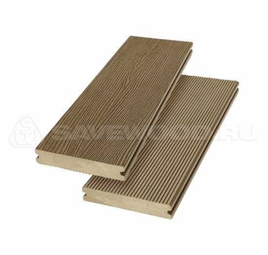 Террасная доска SW Abies (R) - радиальный распил Тик купить в Сочи