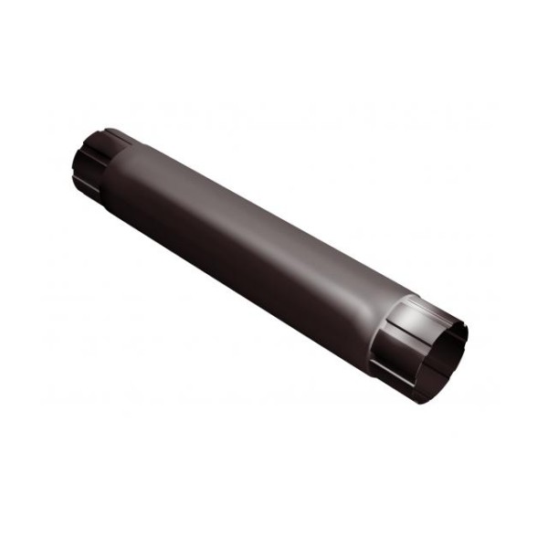 Водосток Grand Line 150x100 – Труба водосточная 1м RAL 8017 купить в Сочи