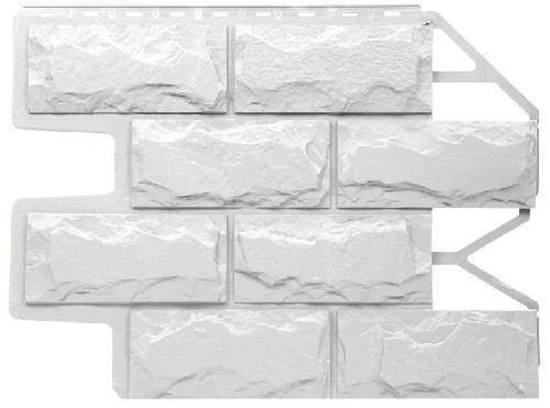 Фасадная панель FineBer Блок, Молочно-белый купить в Сочи