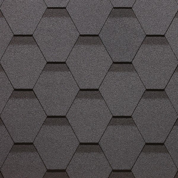 Гибкая черепица Docke, коллекция Сота – Серый купить в Сочи