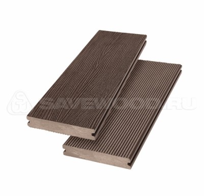 Террасная доска SW Abies (R) - радиальный распил Терракот