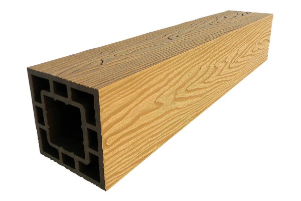 Столб опорный ДПК Deckart 125×125 Орех купить в Сочи