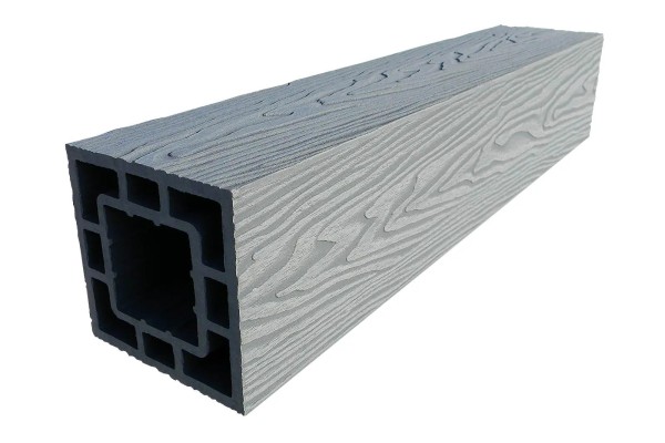 Столб опорный ДПК Deckart 125×125 Серый купить в Сочи