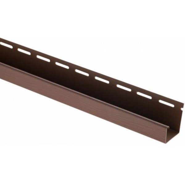 J-профиль Люкс Крашенный, T-15, ВН, Тёмный Орех купить в Сочи
