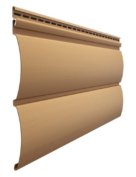 Виниловый сайдинг docke (дёке) - blockhaus D4,7T (под бревно), карамель купить в Сочи