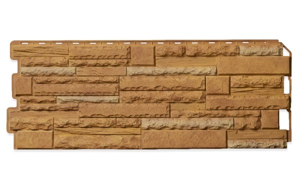 Фасадная панель Цокольный сайдинг Альта профиль Скалистый камень Памир Комби купить в Сочи