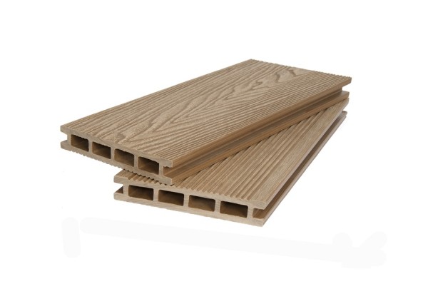 Террасная доска ДПК POLIVAN GROUP 3D+вельвет пустотелая двухсторонняя DENPASAR песочный купить в Сочи