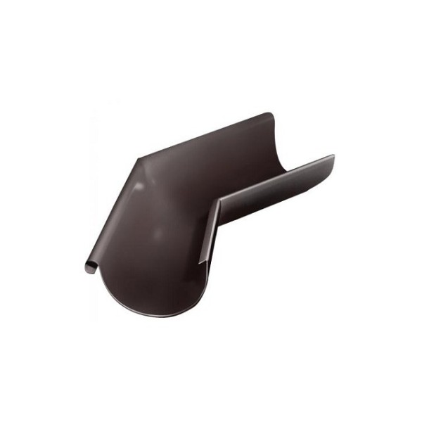 Водосток Grand Line 150x100 – Угол наружный 135° RAL 8017 купить в Сочи