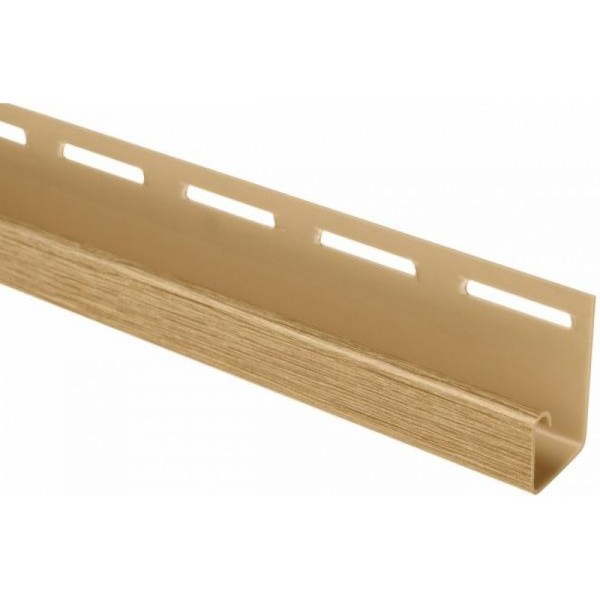 J-профиль Люкс Крашенный, К-15, ВН, Каштан купить в Сочи