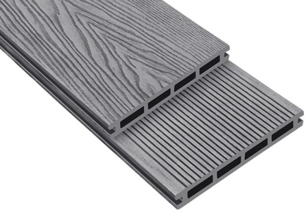 Террасная доска ДПК Outdoor 3D HAVANA/Вельвет серая купить в Сочи