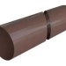 Водосток Альта-Профиль ПВХ – Труба водосточная 3м (коричневый) купить в Сочи