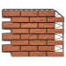 Фасадная панель FineBer, Кирпич Баварский, Терракотовый купить в Сочи