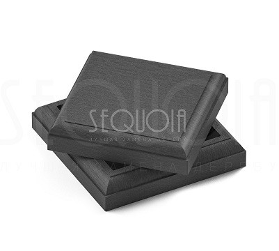 Комплект крышка/юбка для столба SEQUOIA GRAY купить в Сочи