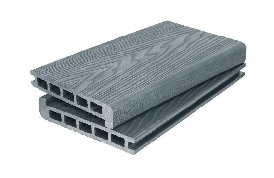 Ступень 3D GardenParkett фактура дерева Серый купить в Сочи